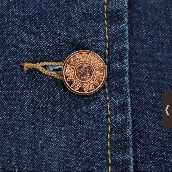 Commense Blue Denim Vest - Picture 6 of 11